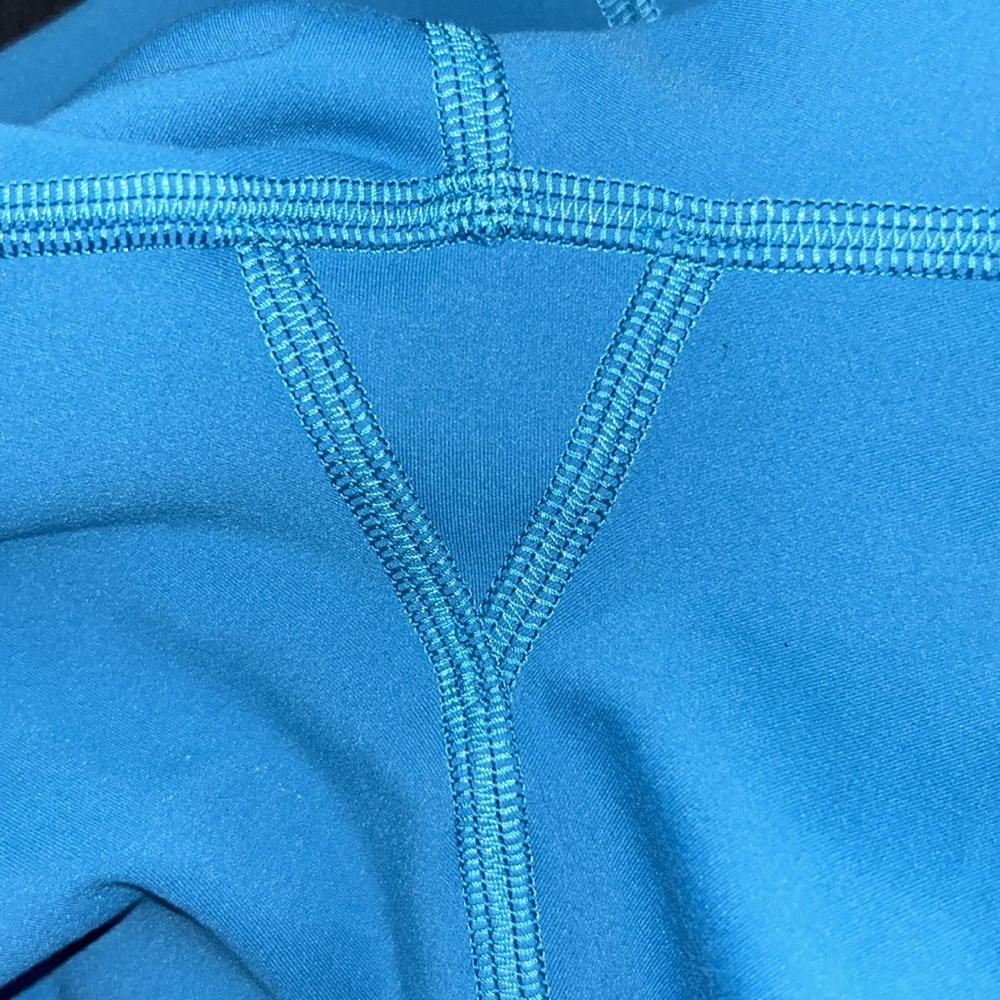 Lululemon Wunder Train High-Rise Crop in Blue size 4 - Picture 9 of 10